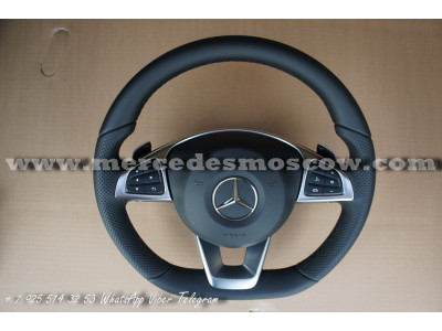 Руль AMG Mercedes. AMG Пакет. Для автомобилей Mercedes-Benz.